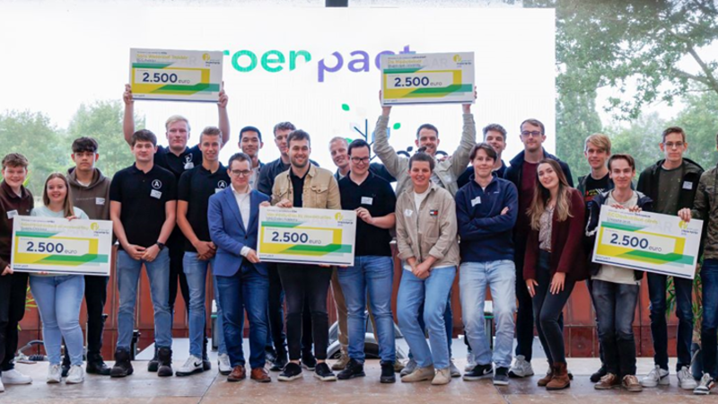 Studenten Aventus winnen Groenpact Impactprijs met Solis Waterstoftrekker