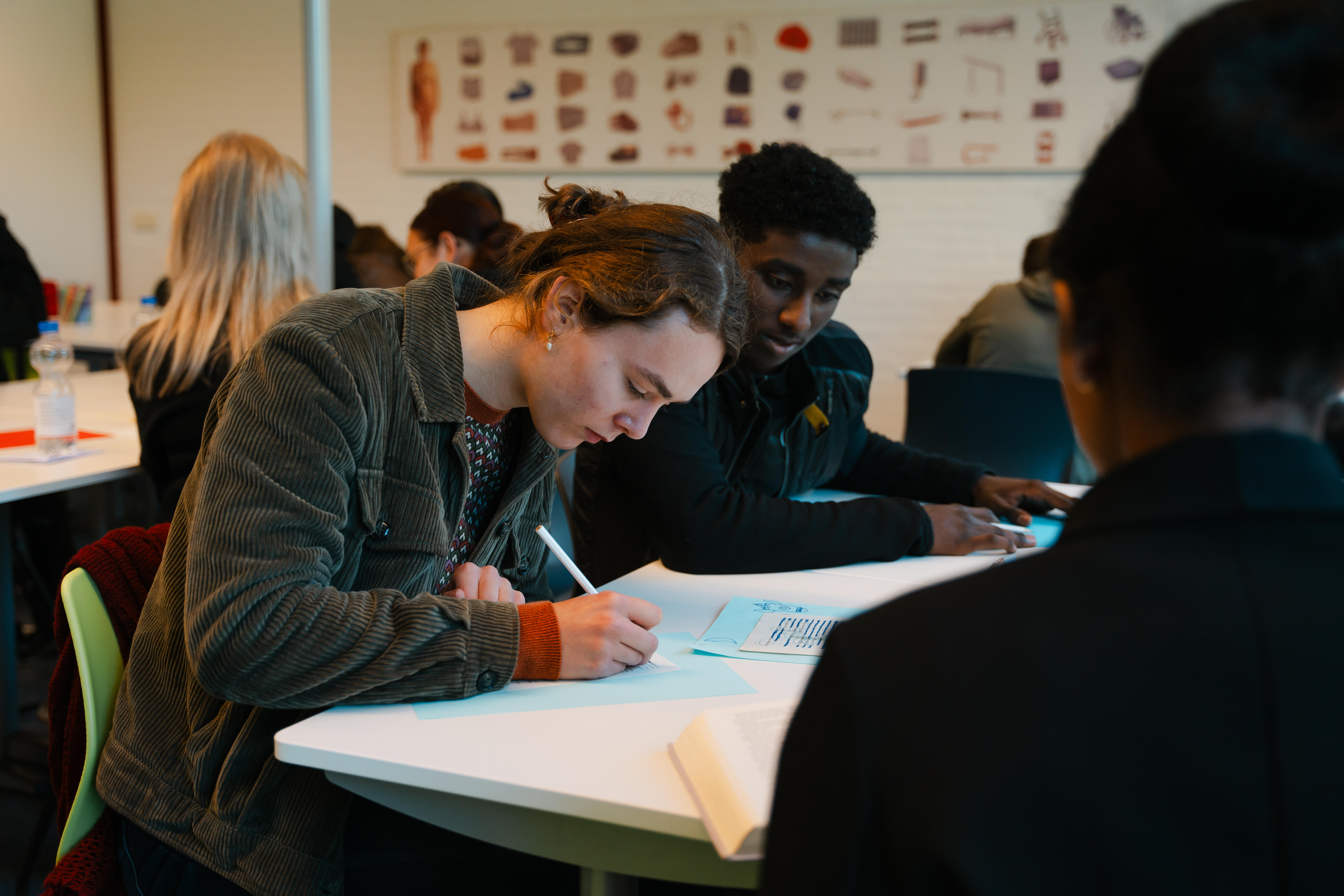 Ruimtelijke vormgeving student